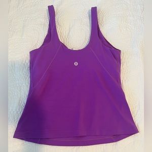 Lululemon Align Waist Length Tank Top - Moonlit Magenta Size 6